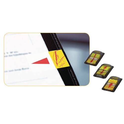 Post-it® Index-Haftstreifen 680-33 Ausrufezeichen, gelb, 25,4x43,2 mm Artikelbild Secondary2 L