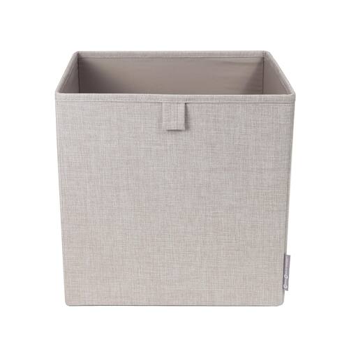 Oppbevaringsboks BIGSO kube beige produktbilde