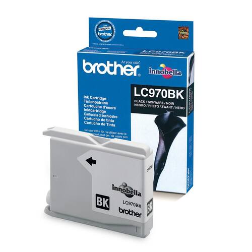 Brother Original Tintenpatrone LC-970BK, Schwarz Artikelbild Secondary1 L