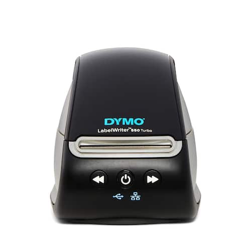 Dymo LabelWriter™ 550 Turbo Etikettiergerät, Beschriftungsgerät, Etikettendrucker, schwarz, 1 Stück Artikelbild Secondary2 L