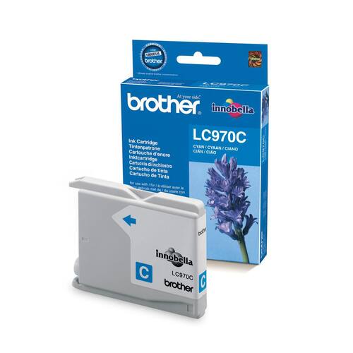 Brother Original Tintenpatrone LC-970C, Cyan Artikelbild Secondary1 L