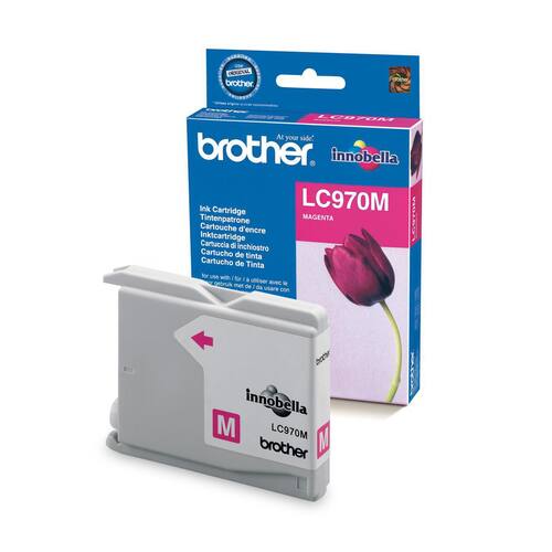 Brother Original Tintenpatrone LC-970M, Magenta Artikelbild Secondary2 L