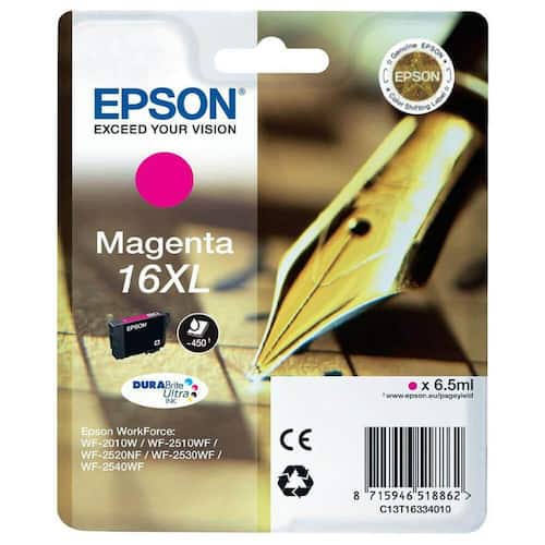 Epson Original Tintenpatrone, 16XL, C13T16334010, magenta, 450 Seiten Artikelbild