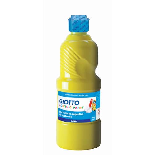 GIOTTO Akrylfärg Giotto 500 ml gul produktfoto