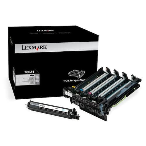 Lexmark Bildhanteringsenhet, 700Z1 40K, svart, 70C0Z10 produktfoto Secondary1 L