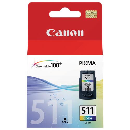 Canon Original Tintenpatrone CL-511, 3-Farbig Artikelbild Secondary1 L