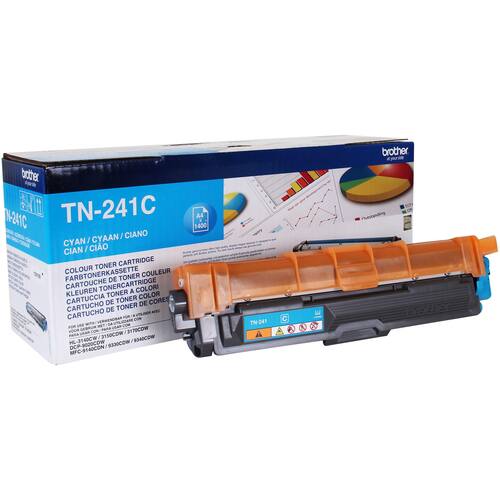 Brother Original Toner, TN-241C, cyan, 1.400 Seiten, 1 Stück Artikelbild Secondary2 L
