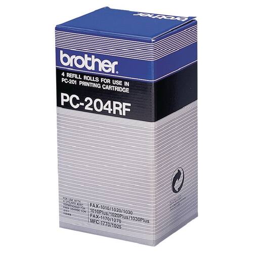 Brother Original Thermotransferrolle PC-204RF, Schwarz, 4x 420 Seiten Artikelbild Secondary1 L
