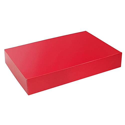 Faltschachtel ''SANTORIN'' M inkl. Einlage, rot, 180x265x70mm, 35 Stück Artikelbild