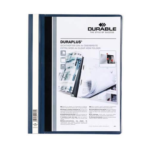 Durable DURAPLUS Präsentationshefter, Blau, A4, 1 Stück Artikelbild