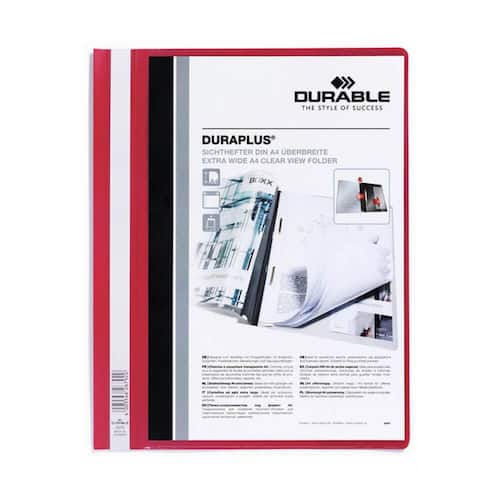 Durable DURAPLUS Präsentationshefter, Rot, A4, 1 Stück Artikelbild