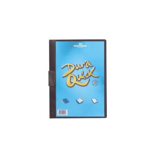 Durable Klemmmappe Duraquick 2270, A4 1-20 Blatt schwarz Artikelbild