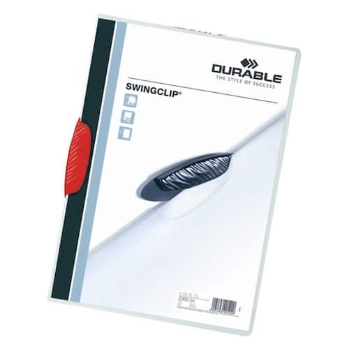 Durable Klemmmappe Swingclip A4 Clip Rot Artikelbild