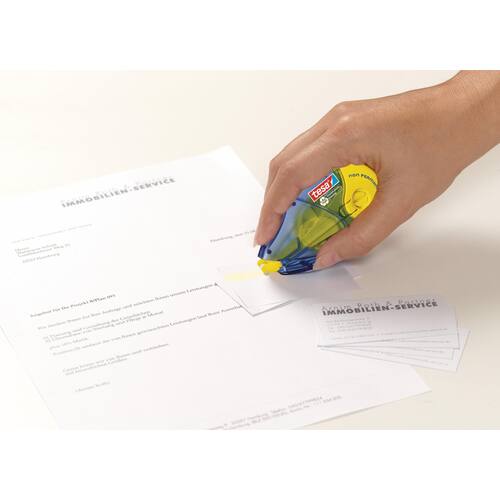 tesa® Kleberoller Roll&Relax, ablösbar, nachfüllbar, 14m x 8,4mm, 1 Stück Artikelbild Secondary3 L