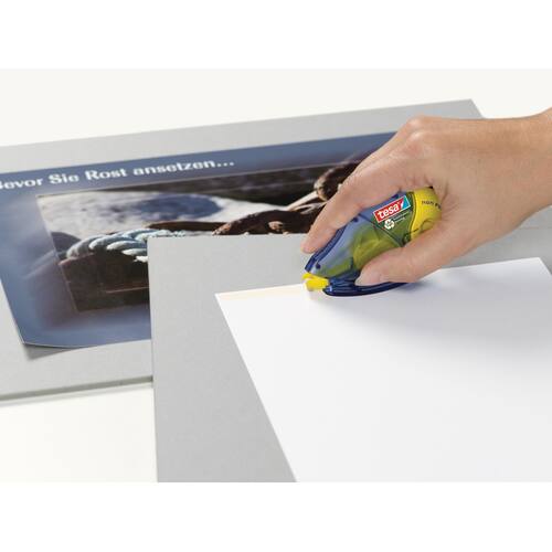 tesa® Kleberoller Roll&Relax, ablösbar, nachfüllbar, 14m x 8,4mm, 1 Stück Artikelbild Secondary4 L