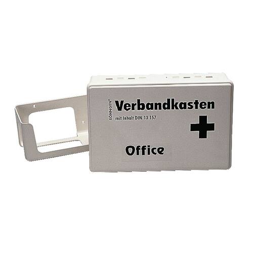 Söhngen Verbandkasten ''Kiel Office'', Erste-Hilfe-Kasten, Verbandskoffer,  weiß, 26x16x8cm, DIN 13157, 1 Stück