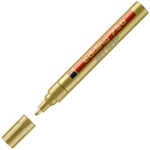 edding Lack-Marker 750, Lackstift, Rundspitze, Gold Artikelbild