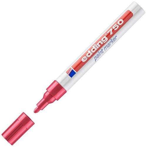 edding Lack-Marker 750, Lackstift, Rundspitze, Rot Artikelbild