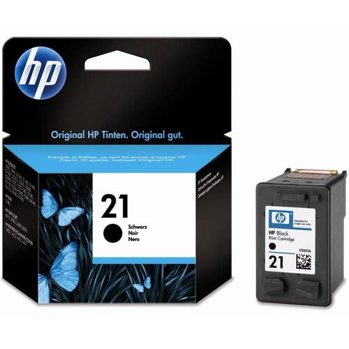 HP Original Tintenpatronen HP 21, C9351AE, Schwarz Artikelbild