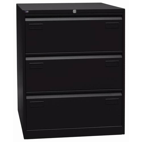 Bisley Hängeregistraturschrank Light - 3 Schubladen - 2-bahnig - Schwarz, 1 Stück Artikelbild