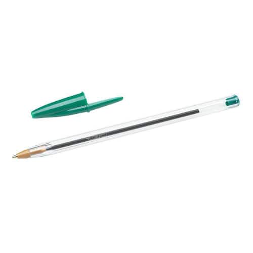 BIC® Cristal® Medium Kugelschreiber, 1mm, Medium, grün, 1 Stück Artikelbild