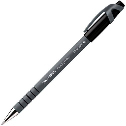 Paper Mate FLEXGRIP® ultra Kugelschreiber mit Kappe, schwarz, 1 Stück Artikelbild