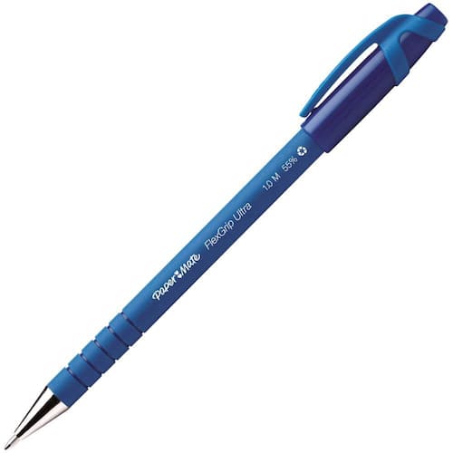 Paper Mate FLEXGRIP® ultra Kugelschreiber mit Kappe, blau, 1 Stück Artikelbild