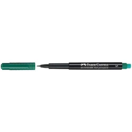 Faber-Castell OHP-Stift Multimark 1523 permanent, S 0,4 mm, grün Artikelbild