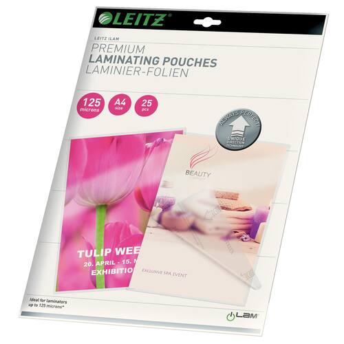Leitz Laminierfolie UDT 125µm, 25 Stück - A4 Artikelbild