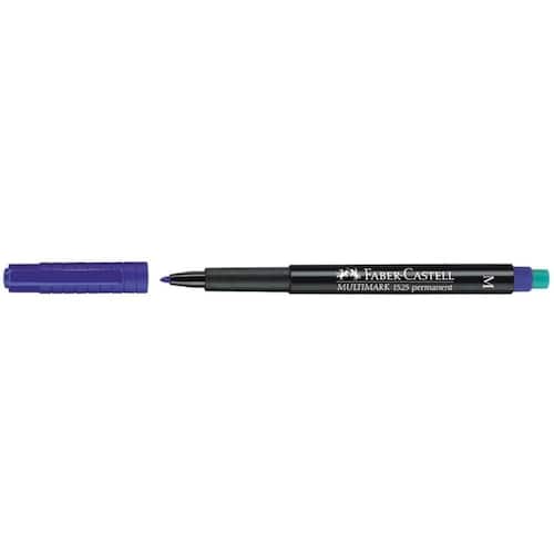 Faber-Castell OHP-Stift Multimark 1525, permanent, M 1 mm, blau Artikelbild