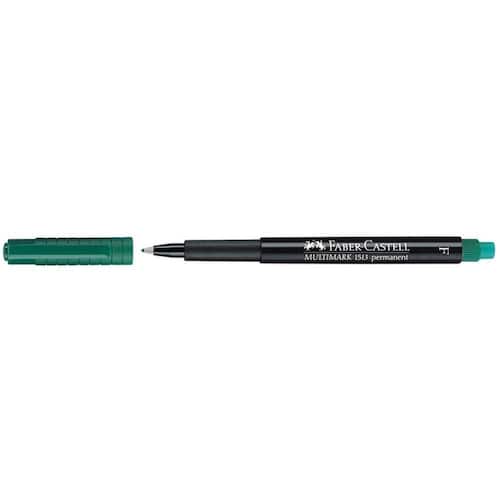 Faber-Castell OHP-Stift Multimark 1513, permanent, F 0,8 mm, grün Artikelbild