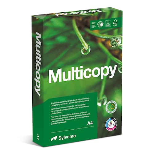 Kopipapir MULTICOPY A4 80g (500) produktbilde Secondary1 L