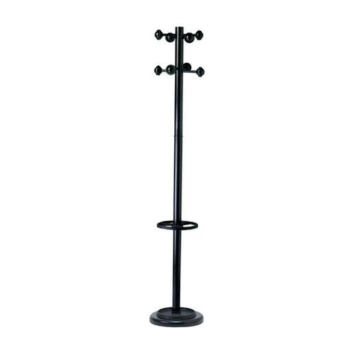 Unilux Garderobenständer Accueil, 8 Haken, 340x1750mm, schwarz, 1 Stück Artikelbild