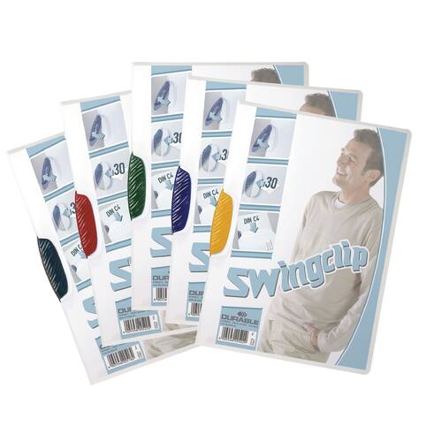 Durable Klemmmappe Swingclip A4 Clip Rot Artikelbild Secondary1 L