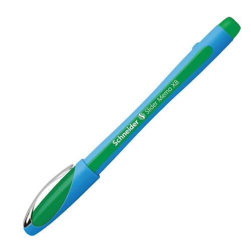 SCHNEIDER Kugelschreiber Slider Memo, XB, grün, 1 Stück Artikelbild