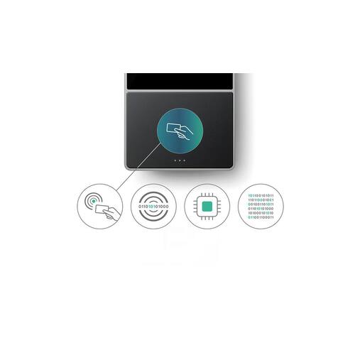 TimeMoto TM-616 Zeiterfassungssystem, Zeitprotokollsystem, Lesegerät für Zeiterfassung, schwarz, 1 Stück Artikelbild Secondary5 L