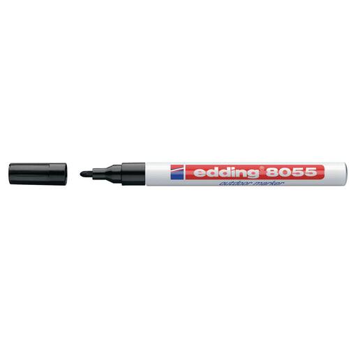 edding Outdoor Lack-Marker, Lackstift, Rundspitze, Schwarz, 1 Stück Artikelbild Secondary1 L
