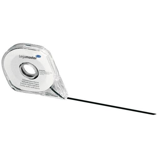Legamaster Aufteilungsband, Aufteilband, selbstklebendes farbiges Band zur einfachen Unterteilung von Zeilen und Spalten, schwarz, 3mm, 8m, 1 Stück Artikelbild