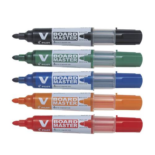 Pilot Begreen Whiteboard Marker V-Board Master Begreen, Boardmarker, Rundspitze, M, grün, 1 Stück Artikelbild Secondary1 L