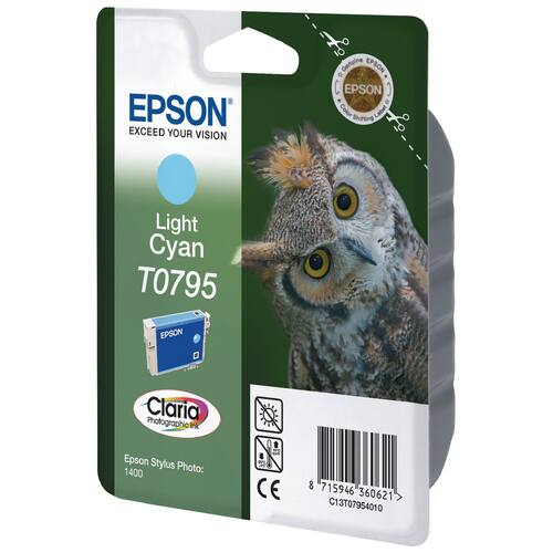 Epson Original Tintenpatrone T07954010, Cyan hell Artikelbild Secondary1 L