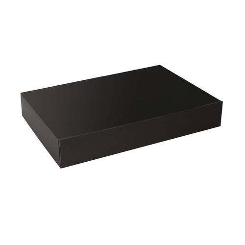 Faltschachtel ''SANTORIN'' M inkl. Einlage, schwarz, 180x265x70mm, 35 Stück Artikelbild