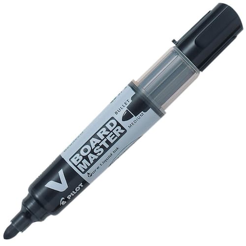 Pilot Begreen Whiteboard Marker V-Board Master Begreen, Boardmarker, Rundspitze, M, schwarz, 1 Stück Artikelbild