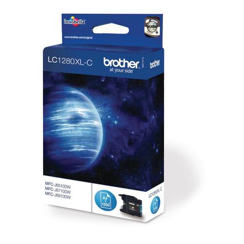 Brother Original Tintenpatrone LC-1280XLC - Cyan Artikelbild