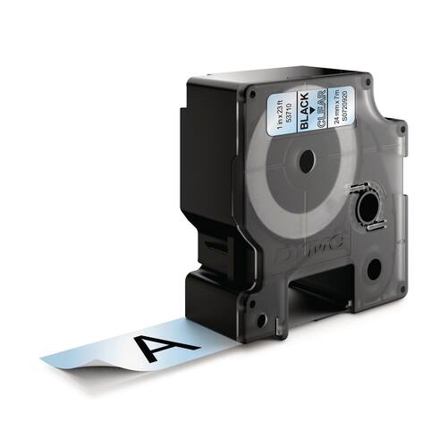 Dymo Original D1-Schriftband für LabelManger™, Transparent, Druck: Schwarz, 24mm, 1 Stück Artikelbild