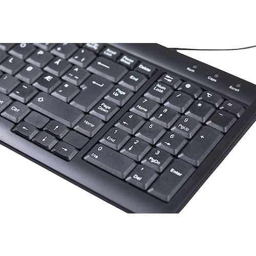 Tastatur KENSON SpaceSaver kablet produktbilde Secondary2 L