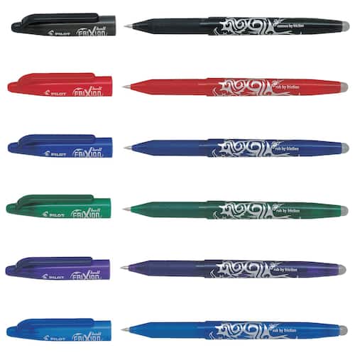 Pilot Frixion Tintenroller, schwarz Artikelbild Secondary4 L