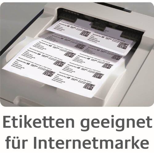 Avery Inkjet-Etiketten QuickPEEL Nr. J8560, Folienetiketten, transparent, 63,5 x38,1mm, 25 Blatt, 525 Stück Artikelbild Secondary2 L