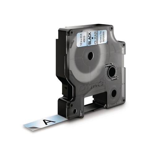 Dymo Schriftband, Transparent, Druck: Schwarz, 12 mm Artikelbild
