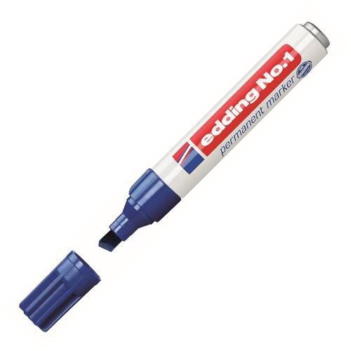 edding Permanent-Marker 1 Keil, Blau Artikelbild