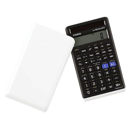 Kalkulator CASIO FX-82 SolarII Viten/Tek produktbilde Secondary2 L